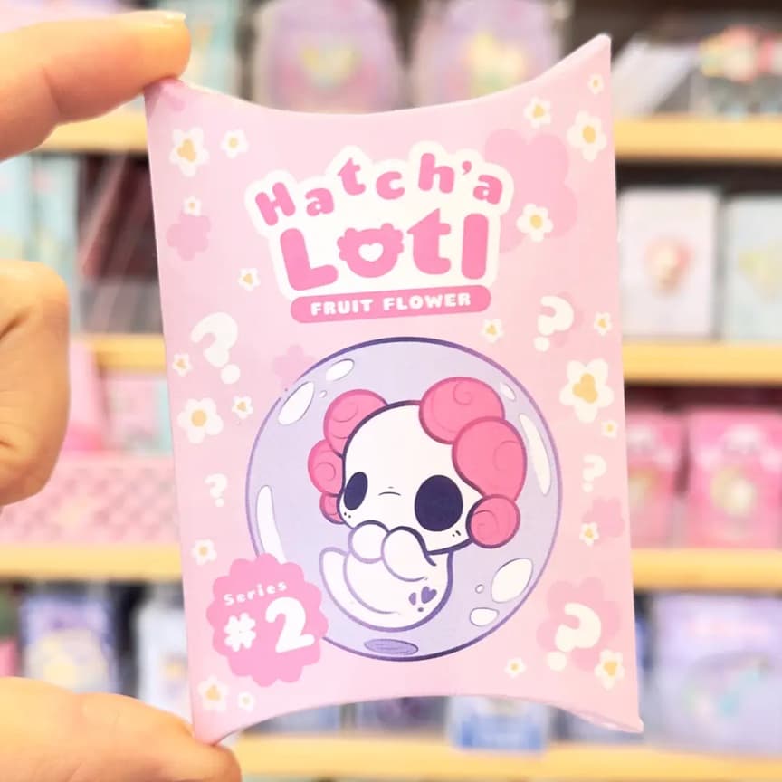 Hatch’A’Lotl Mystery Axolotl Enamel Pin — Accessories